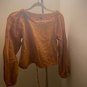 Off the shoulder blouse